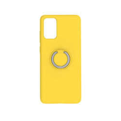 Galaxy S20 Plus Case Zore Plex Cover Yellow