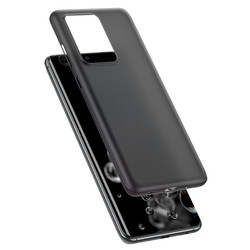 Galaxy S20 Ultra Case Zore 1.Kalite PP Silicon Black