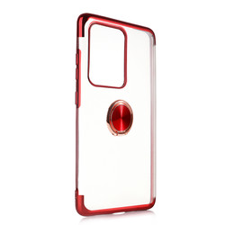 Galaxy S20 Ultra Case Zore Gess Silicon Red