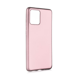Galaxy S20 Ultra Case Zore Premier Silicon Cover Rose Gold