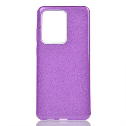 Galaxy S20 Ultra Case Zore Shining Silicon Purple