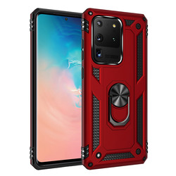 Galaxy S20 Ultra Case Zore Vega Cover Red