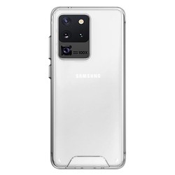 Galaxy S20 Ultra Kılıf Zore Gard Silikon Renksiz