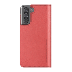 Galaxy S21 Case Araree Mustang Diary Case Red