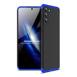 Galaxy S21 Case Zore Ays Cover Black-Blue