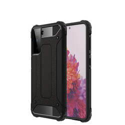 Galaxy S21 Case Zore Crash Silicon Cover Black
