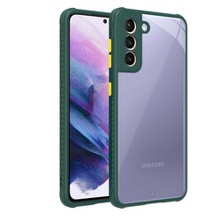 Galaxy S21 Case ​​Zore Kaff Cover Dark Green