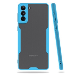 Galaxy S21 Case Zore Parfe Cover Blue