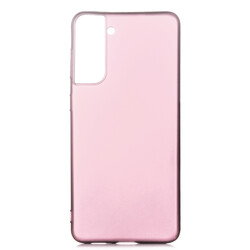 Galaxy S21 Case Zore Premier Silicon Cover Rose Gold