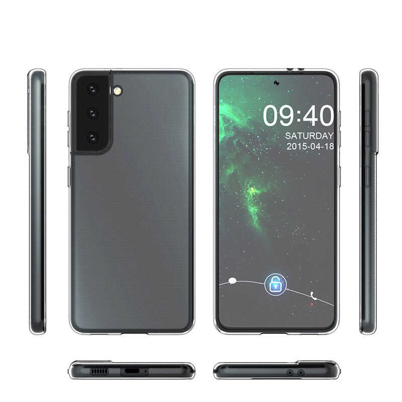Galaxy S21 Case Zore Süper Silikon Cover - 6