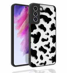 Galaxy S21 FE Case Patterned Camera Protected Glossy Zore Nora Cover NO2