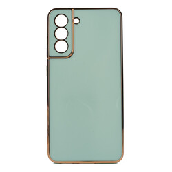Galaxy S21 FE Case Zore Bark Cover Açık Yeşil