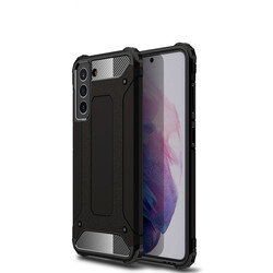 Galaxy S21 FE Case Zore Crash Silicon Cover Black