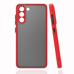 Galaxy S21 FE Case Zore Hux Cover Red
