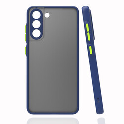 Galaxy S21 FE Case Zore Hux Cover Navy blue