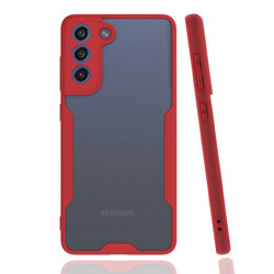 Galaxy S21 FE Case Zore Parfe Cover Red