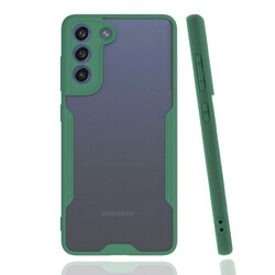 Galaxy S21 FE Case Zore Parfe Cover Dark Green