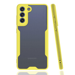 Galaxy S21 FE Case Zore Parfe Cover Yellow
