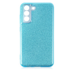 Galaxy S21 FE Case Zore Shining Silicon Blue