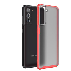 Galaxy S21 FE Case Zore Volks Cover Red