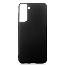 Galaxy S21 Plus Case Zore Premier Silicon Cover Black