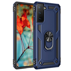 Galaxy S21 Plus Case Zore Vega Cover Blue