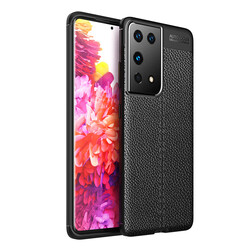Galaxy S21 Ultra Case Zore Niss Silicon Cover Black