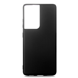 Galaxy S21 Ultra Case Zore Premier Silicon Cover Black