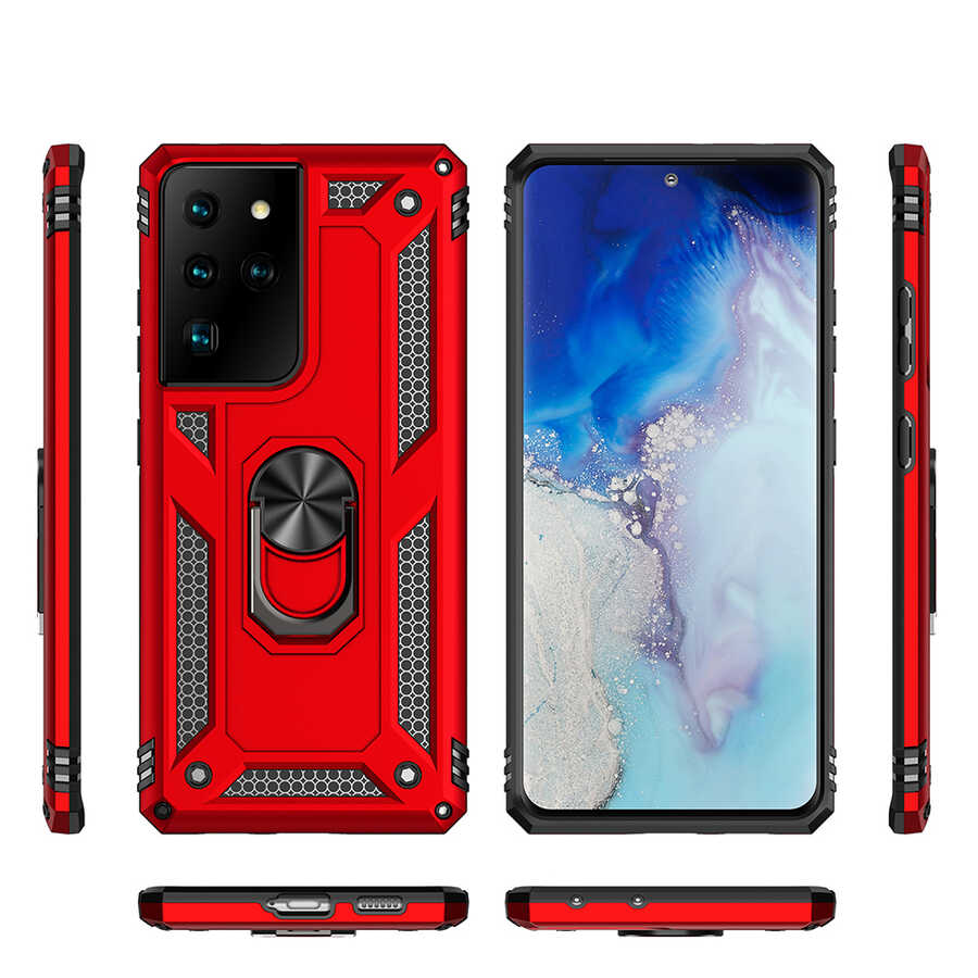 Galaxy S21 Ultra Case Zore Vega Cover - 5