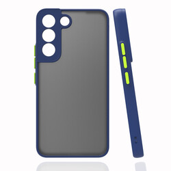 Galaxy S22 Case Zore Hux Cover Navy blue