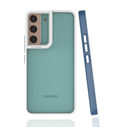 Galaxy S22 Case Zore Mima Cover Navy blue