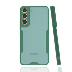 Galaxy S22 Case Zore Parfe Cover Dark Green