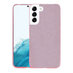 Galaxy S22 Case Zore Shining Silicon Pink