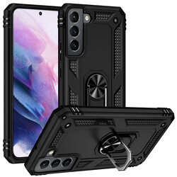 Galaxy S22 Case Zore Vega Cover Black