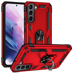 Galaxy S22 Case Zore Vega Cover Red