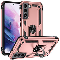 Galaxy S22 Case Zore Vega Cover Rose Gold