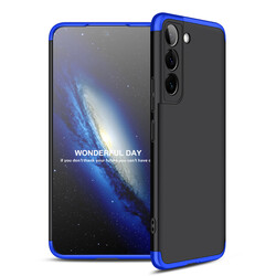 Galaxy S22 Plus Case Zore Ays Cover Black-Blue