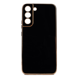 Galaxy S22 Plus Case Zore Bark Cover Black