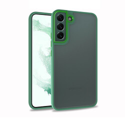 Galaxy S22 Plus Case Zore Flora Cover Green