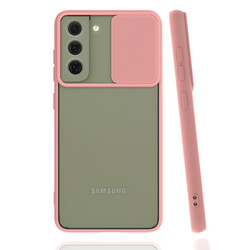 Galaxy S22 Plus Case Zore Lensi Cover Light Pink