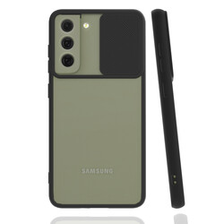 Galaxy S22 Plus Case Zore Lensi Cover Black