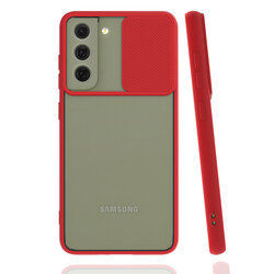 Galaxy S22 Plus Case Zore Lensi Cover Red