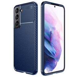 Galaxy S22 Plus Case Zore Negro Silicon Cover Navy blue