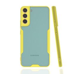 Galaxy S22 Plus Case Zore Parfe Cover Yellow