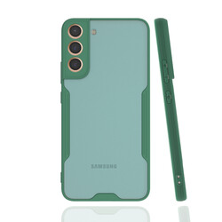 Galaxy S22 Plus Case Zore Parfe Cover Dark Green