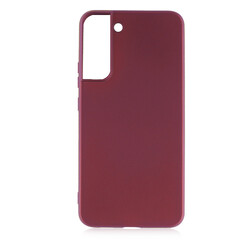 Galaxy S22 Plus Case Zore Premier Silicon Cover Plum