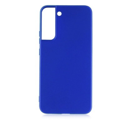 Galaxy S22 Plus Case Zore Premier Silicon Cover Saks Blue