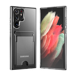 Galaxy S22 Ultra Case Zore Ensa Cover Colorless
