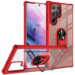 Galaxy S22 Ultra Case Zore Mola Cover Red