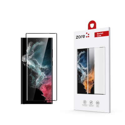 Galaxy S22 Ultra Zore Dias Cam Screen Protector Şeffaf